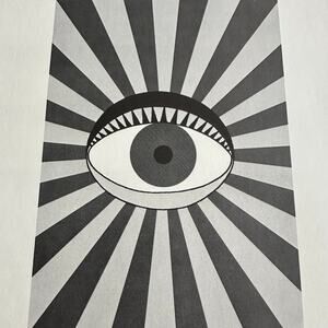 Tadanori Yokoo Word Image New York Poster Psychedelic Art Print ~ 260216-WH 955